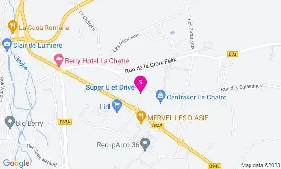 Localisation Super U