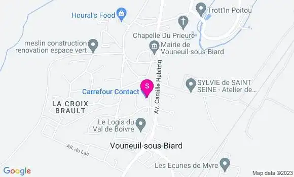 Localisation Station Carrefour