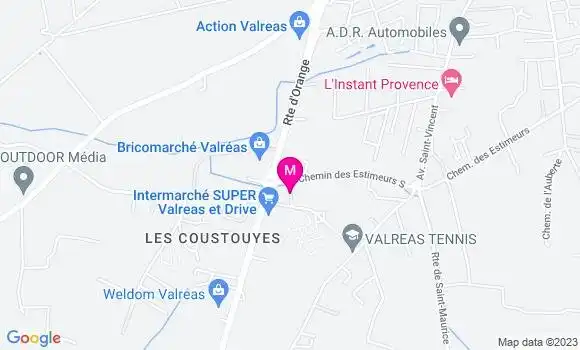 Localisation Intermarché Station