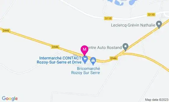 Localisation Intermarché Station