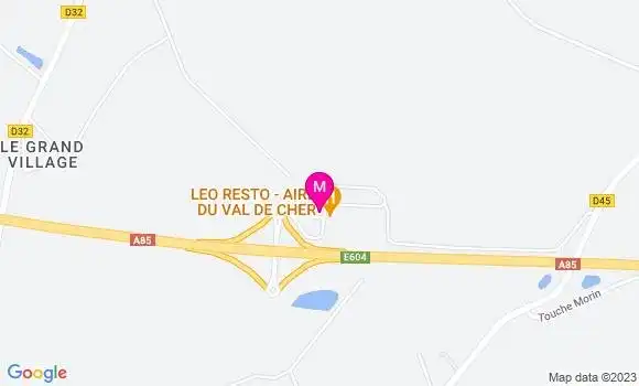 Localisation Agip Aire Athee A85