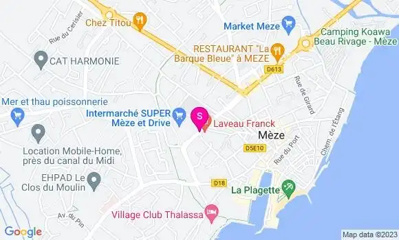 Localisation Intermarché Station