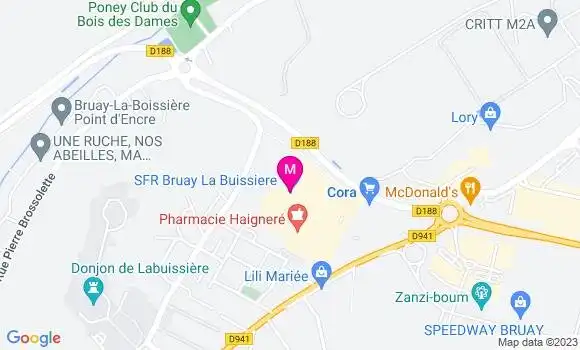 Localisation Station Cora