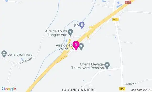 Localisation Relais de Meslay