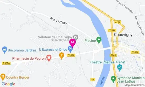 Localisation Super U