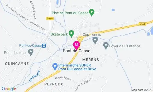 Localisation Intermarché Station