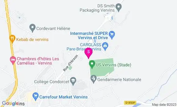Localisation Intermarché Station