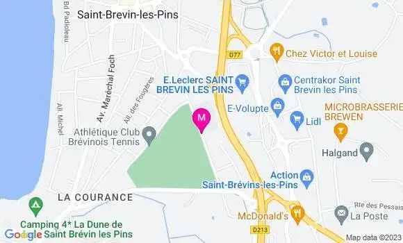 Localisation Station Leclerc