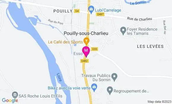 Localisation Garage Lacroix