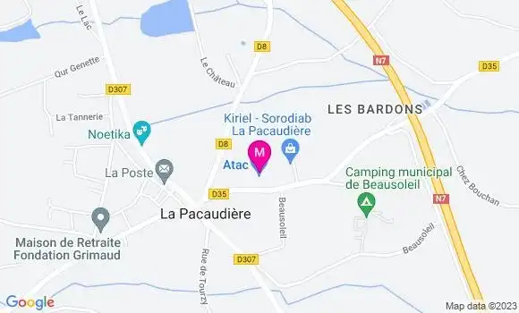 Localisation Atac