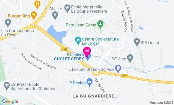 Localisation Station Leclerc
