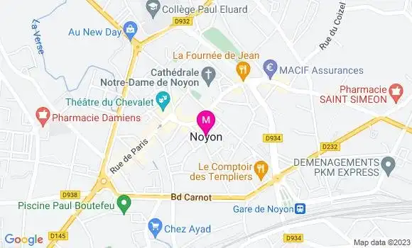 Localisation Auchan