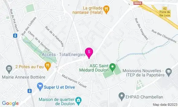 Localisation Access TotalEnergies