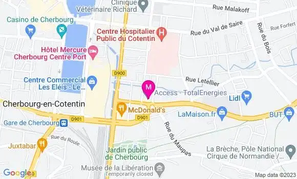Localisation Access TotalEnergies