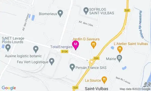Localisation TotalEnergies