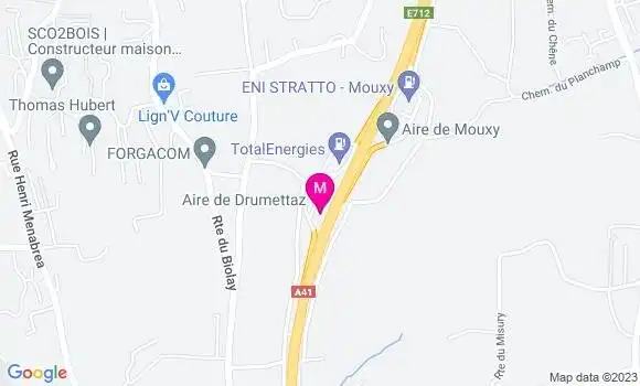 Localisation TotalEnergies