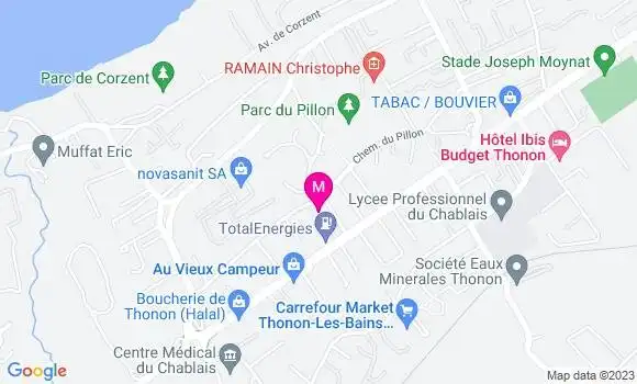 Localisation TotalEnergies
