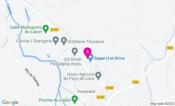 Localisation Super U