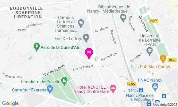 Localisation Carrefour Express