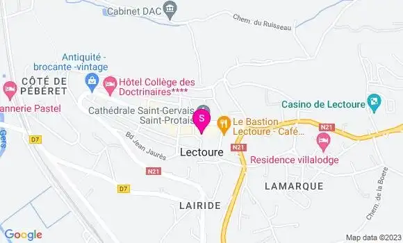 Localisation Intermarché Station