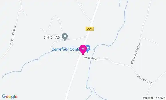 Localisation Station Carrefour Contact