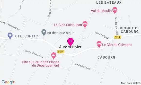 Localisation Station Elan