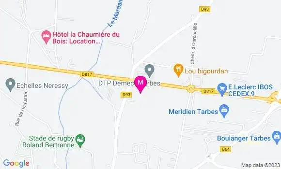 Localisation Esso Express