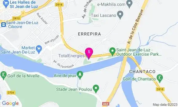 Localisation TotalEnergies