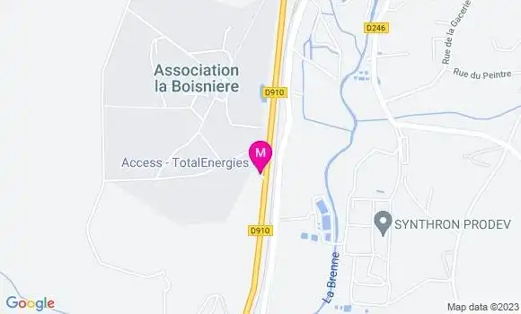 Localisation Relais de Villedomer