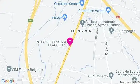 Localisation Station du Gres