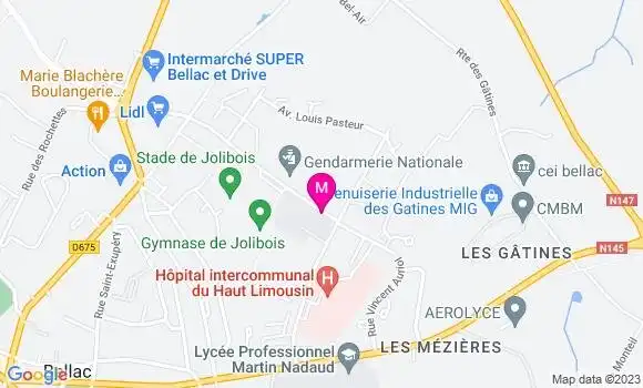 Localisation Intermarché Station