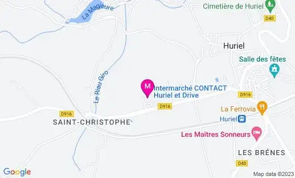 Localisation Intermarché Station