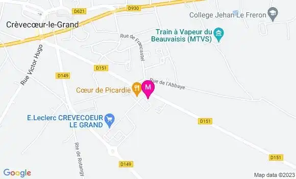 Localisation Carrefour Market