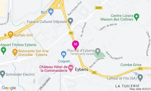 Localisation Esso Express