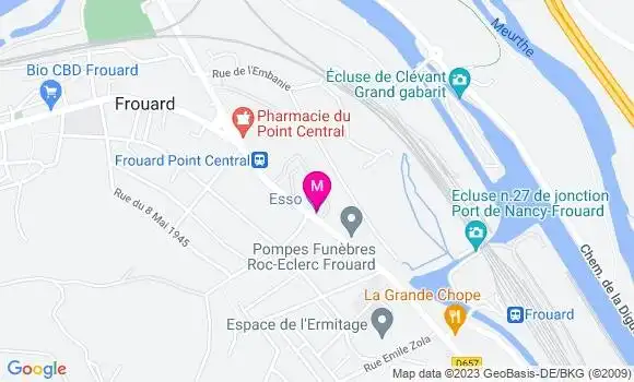 Localisation Esso