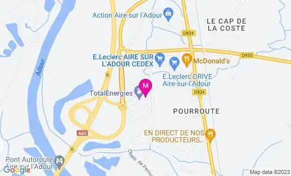 Localisation TotalEnergies