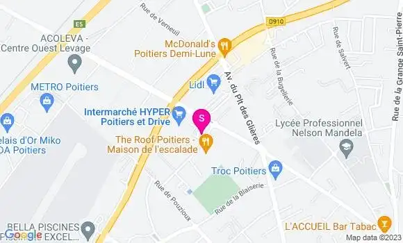 Localisation Station Intermarché