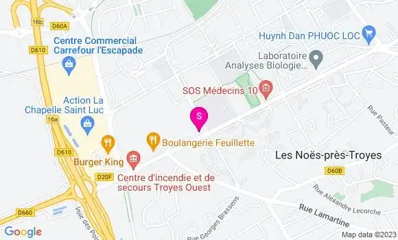 Localisation Relais de Chantereigne