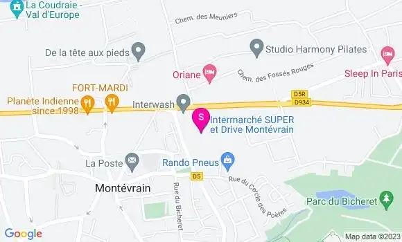 Localisation Intermarché Station