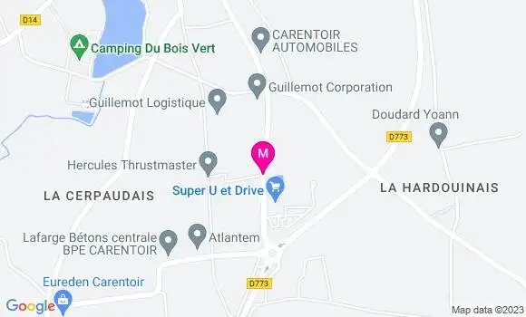 Localisation Super U