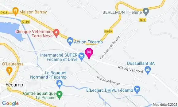 Localisation Intermarché Station