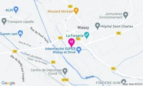 Localisation Intermarché
