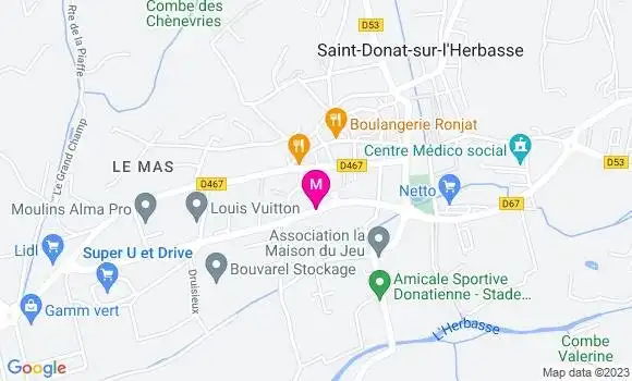 Localisation Netto