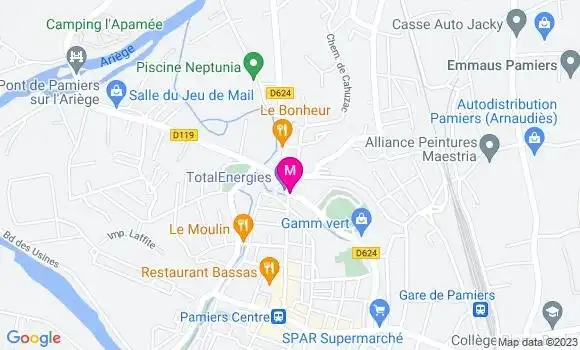 Localisation TotalEnergies