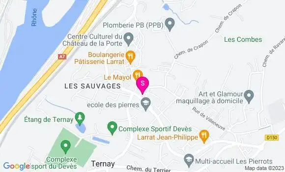 Localisation Garage des Pierres