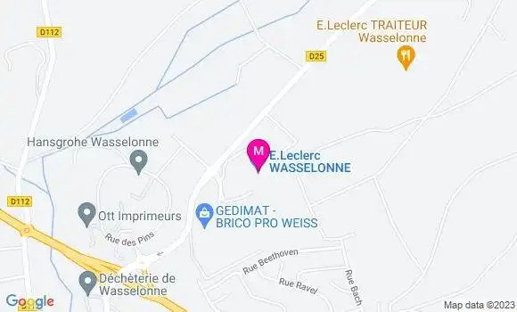 Localisation Station Leclerc