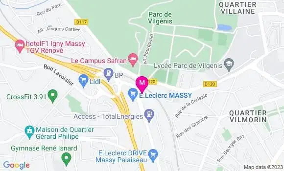Localisation Station Leclerc