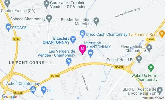 Localisation Station Leclerc