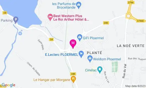 Localisation Station Leclerc