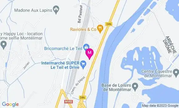 Localisation Intermarché Station